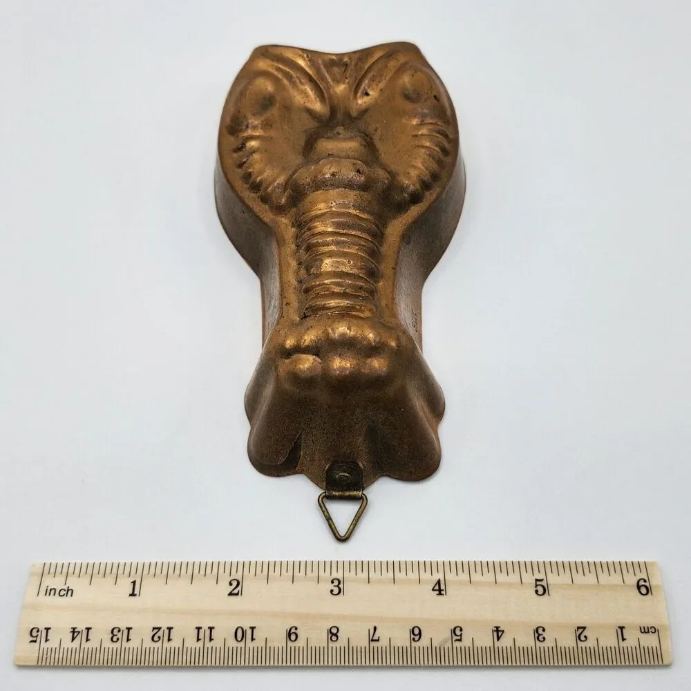 Vtg Revere Ware Copper Lobster Animal Jello Mold w/ Hanging Loop